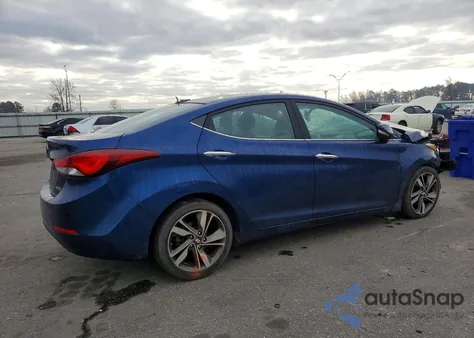 2015 Hyundai Elantra Se из США, поврежденный, VIN 5NPDH4AE4FH630367
